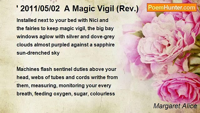 Margaret Alice - ' 2011/05/02 A Magic Vigil (Rev.)