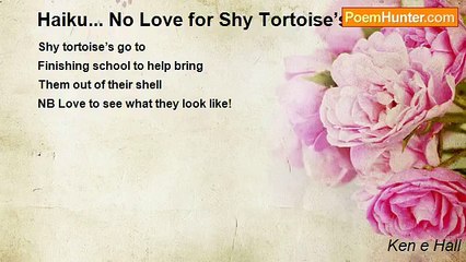 Ken e Hall - Haiku... No Love for Shy Tortoise’s
