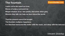 Vincent Silvertop - The fountain