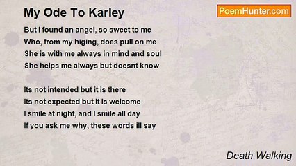 Death Walking - My Ode To Karley