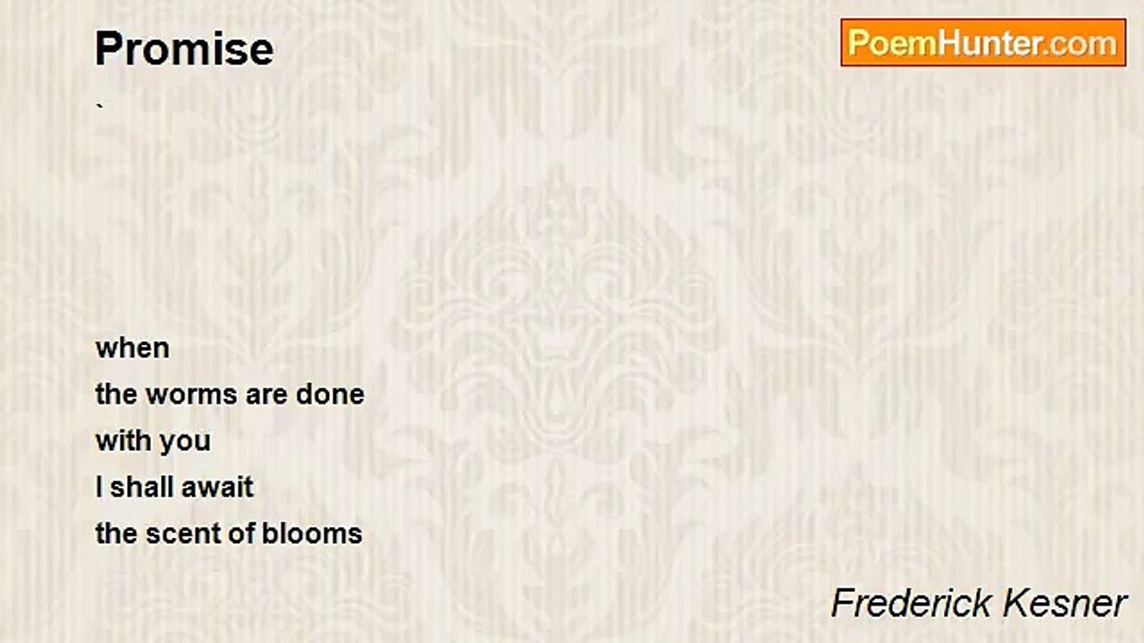 Frederick Kesner - Promise
