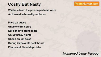 Mohamed Umar Farooq - Costly But Nasty