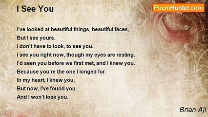 Brian Aji - I See You