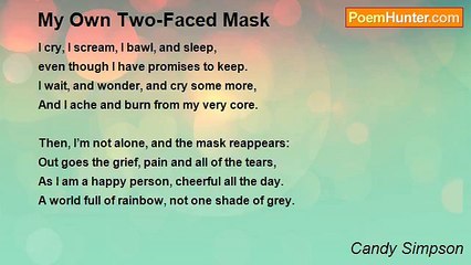 Candy Simpson - My Own Two-Faced Mask