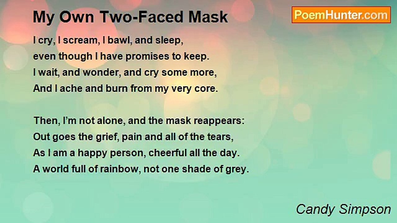 Candy Simpson - My Own Two-Faced Mask