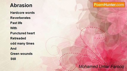 Mohamed Umar Farooq - Abrasion