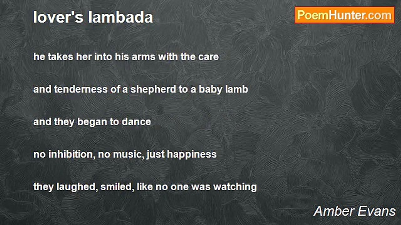 Amber Evans - lover's lambada