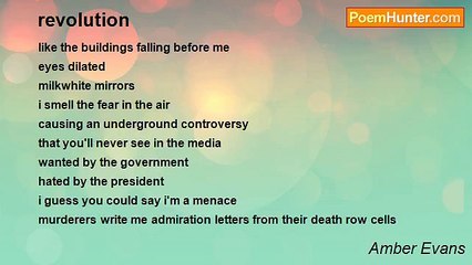 Amber Evans - revolution