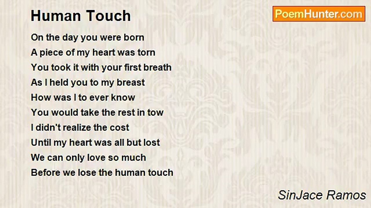 SinJace Ramos - Human Touch