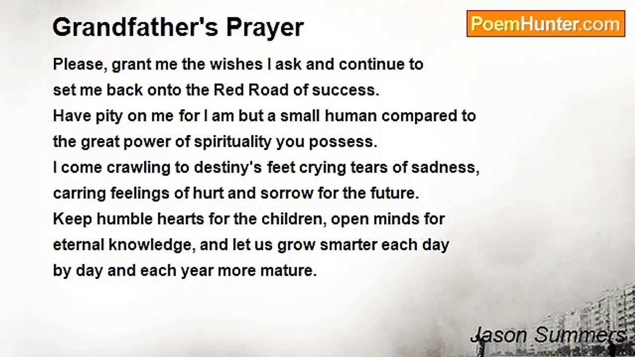 Jason Summers - Grandfather's Prayer