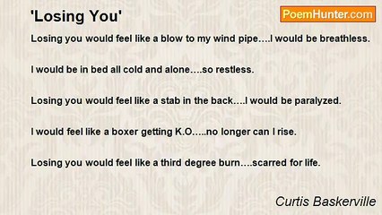 Curtis Baskerville - 'Losing You'