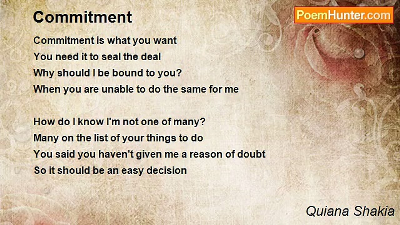 Quiana Shakia - Commitment