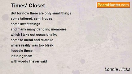 Lonnie Hicks - Times' Closet