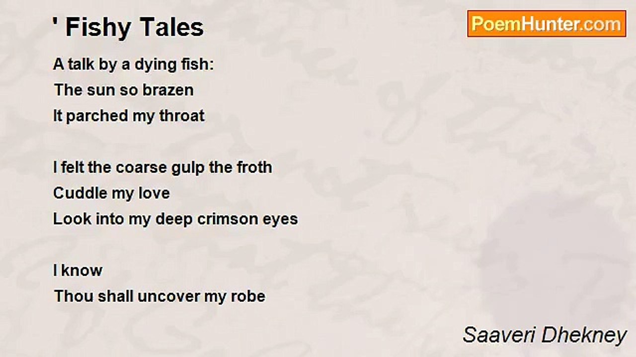 Saaveri Dhekney - ' Fishy Tales