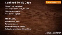 Ranjit Ravindran - Confined To My Cage