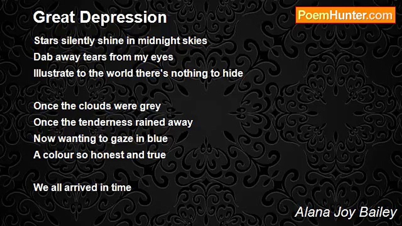 Alana Joy Bailey - Great Depression