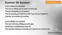 Bianca Mckay - Summer Oh Summer