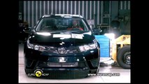 EURO NCAP - 2013 Toyota Corolla - Crash test (5 stars rating) and ESC test (pass)