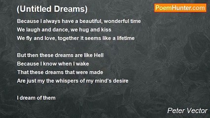 Peter Vector - (Untitled Dreams)