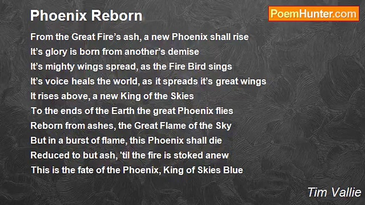 Tim Vallie - Phoenix Reborn