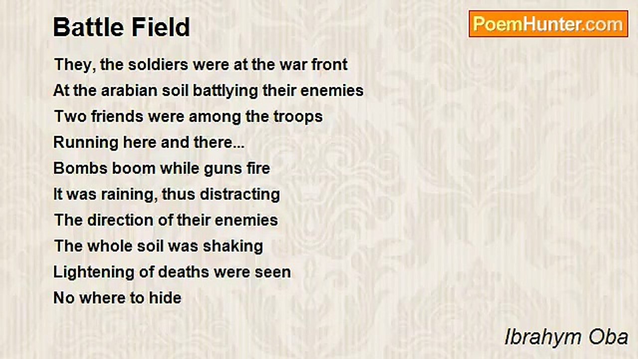 Ibrahym Oba - Battle Field