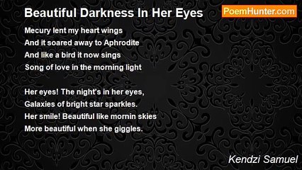 Kendzi Samuel - Beautiful Darkness In Her Eyes