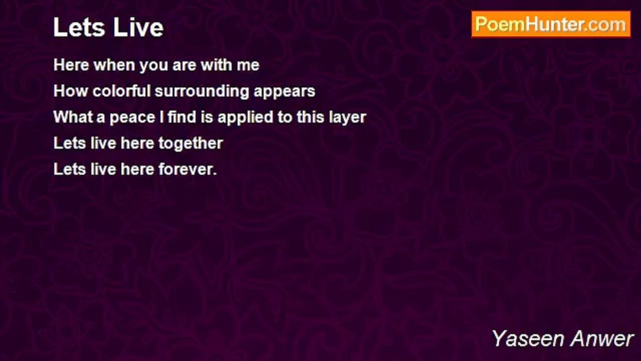 Yaseen Anwer - Lets Live