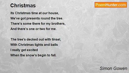 Simon Gowen - Christmas