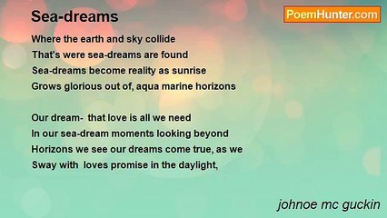 johnoe mc guckin - Sea-dreams