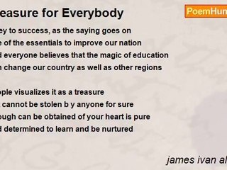 james ivan almalvez - Treasure for Everybody