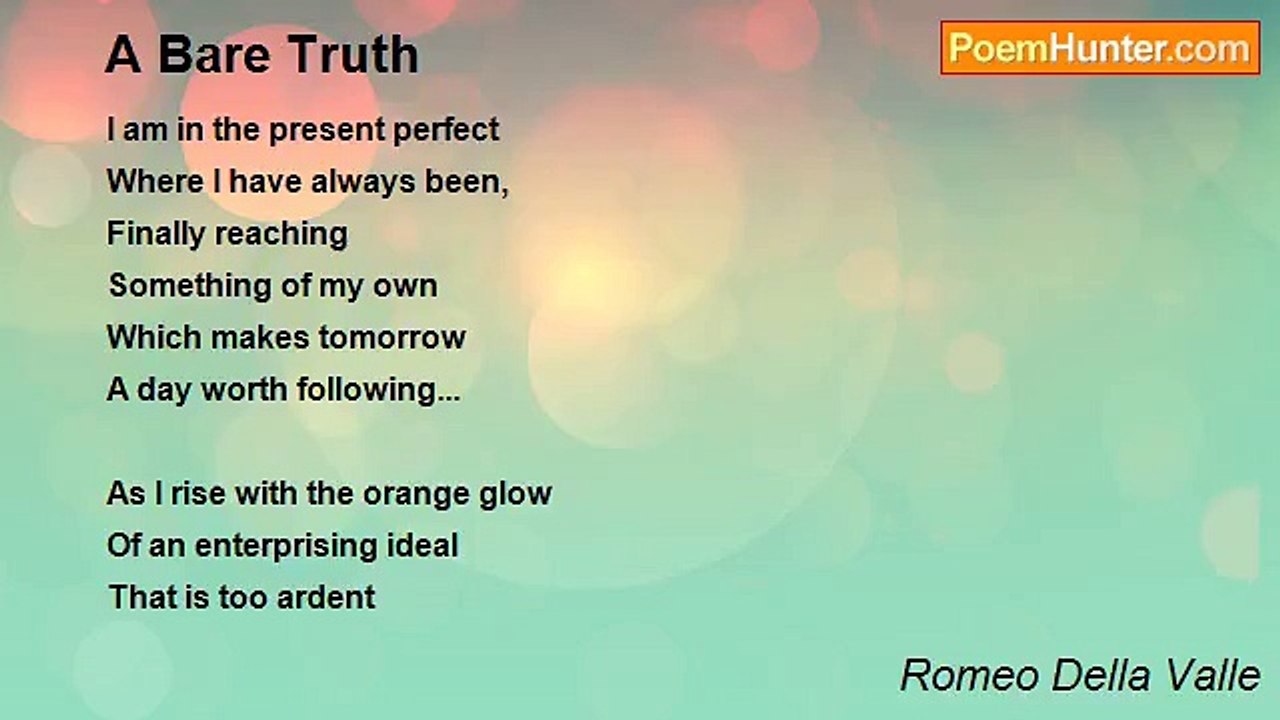 Romeo Della Valle - A Bare Truth
