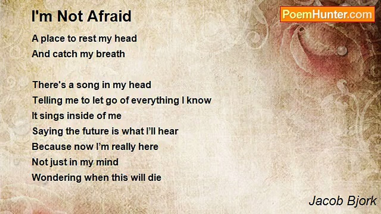 Jacob Bjork - I'm Not Afraid