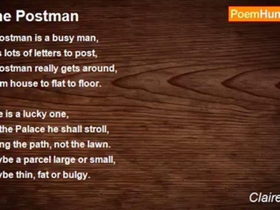 Claire Galpin - The Postman
