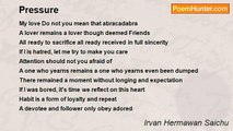 Irvan Hermawan Saichu - Pressure