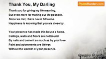 Gregory Huyette - Thank You, My Darling