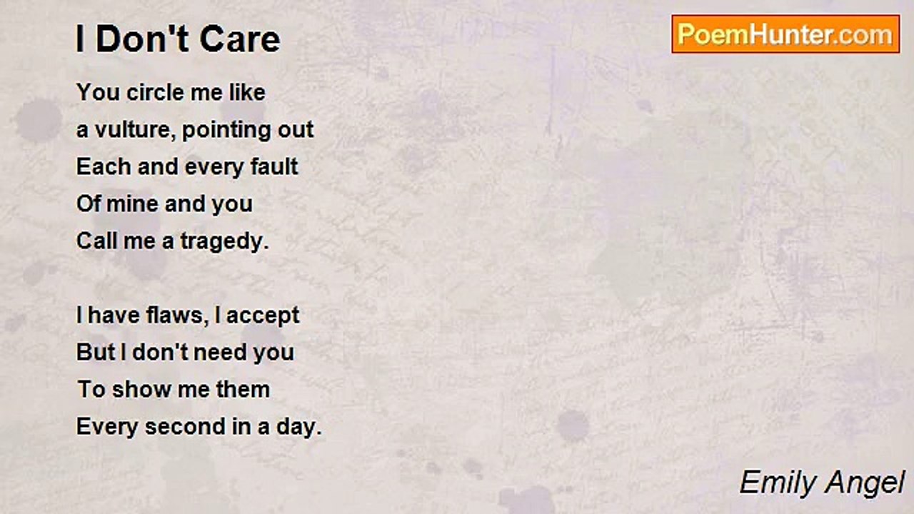 Emily Angel - I Don't Care