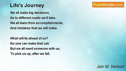 Jon M. Nelson - Life's Journey