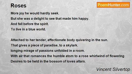 Vincent Silvertop - Roses