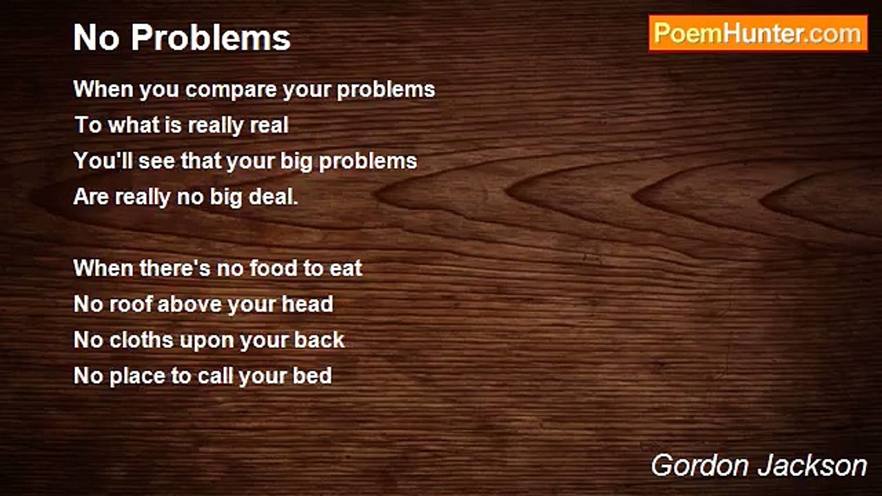 Gordon Jackson - No Problems