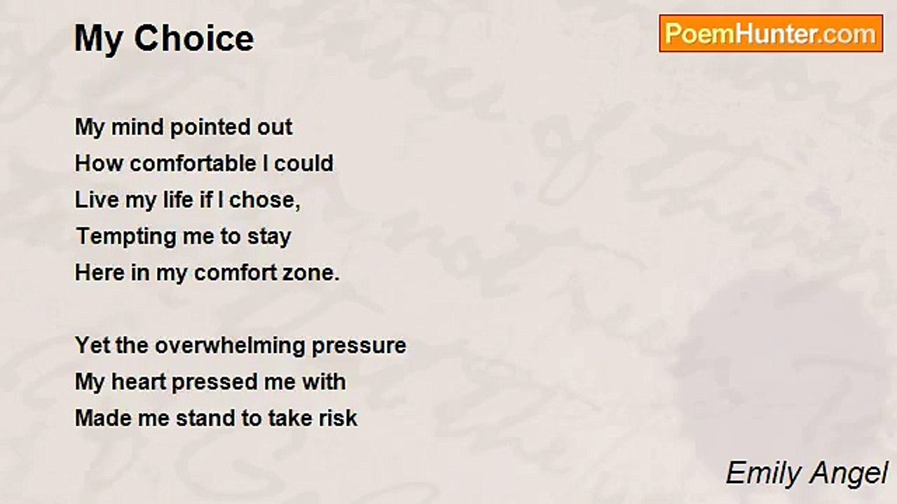 Emily Angel - My Choice