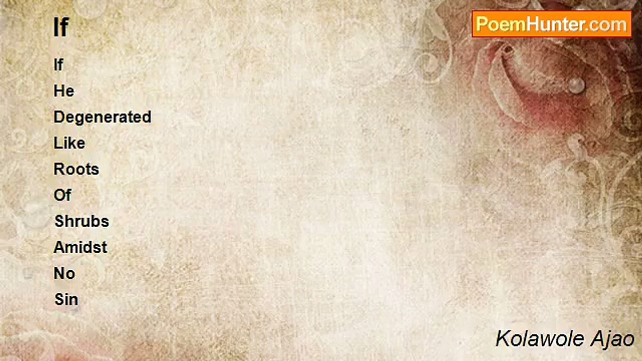 Kolawole Ajao - If