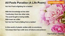 Harindhar Reddy - All Fools Paradise (A Life Poem)