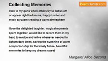 Margaret Alice Second - Collecting Memories