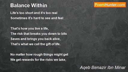 Aqeb Benazir Ibn Minar - Balance Within