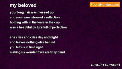 arooba hameed - my beloved