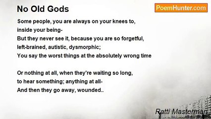 Patti Masterman - No Old Gods
