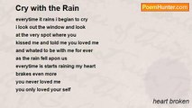 heart broken - Cry with the Rain