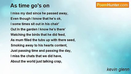 kevin glenn - As time go's on