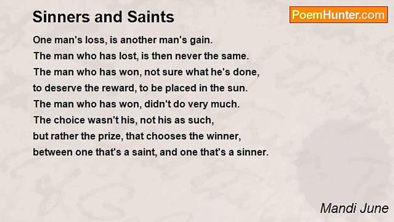 Mandi June - Sinners and Saints