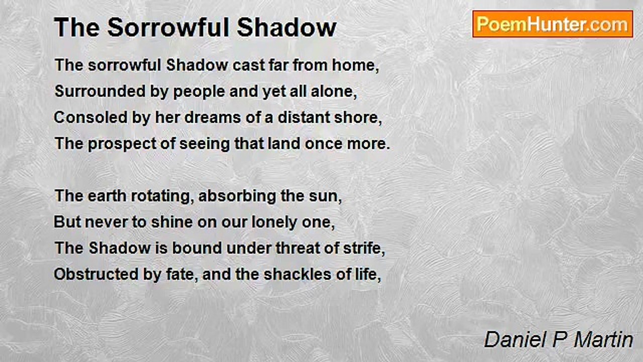 Daniel P Martin - The Sorrowful Shadow
